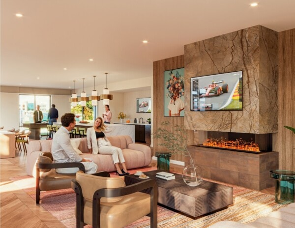 View Rendering of Galewood Residences lounge